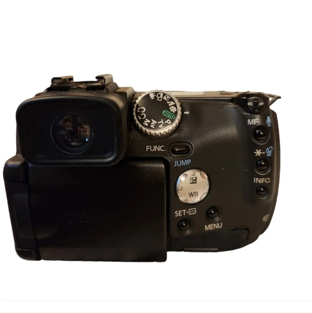 Canon Power Shot Pro 1 8.0 MP 7x Optical Zoom Camera With Accessories Black